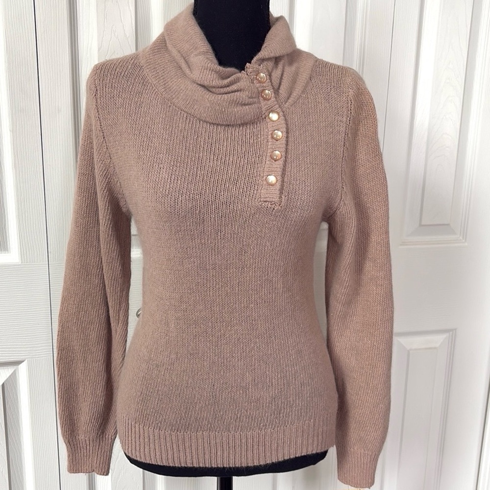 NWT Gerard Works Vintage Button Sweater